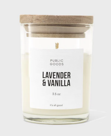 Lavender & Vanilla Soy Candle - 3.5oz