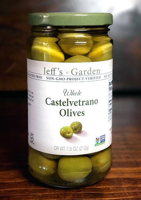 Jeff's Garden Castelvetrano Olives - 7.5oz