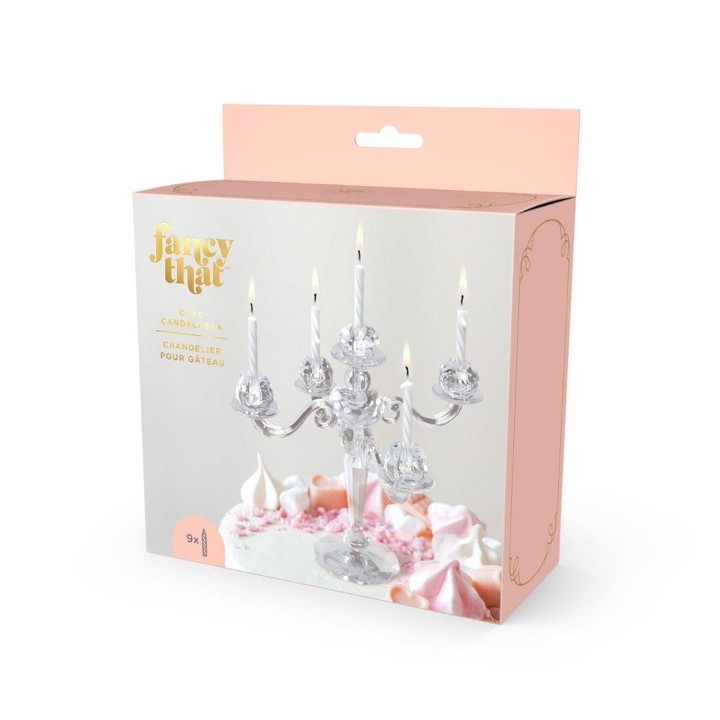 Candelabra Cake Candle Set, by Fred