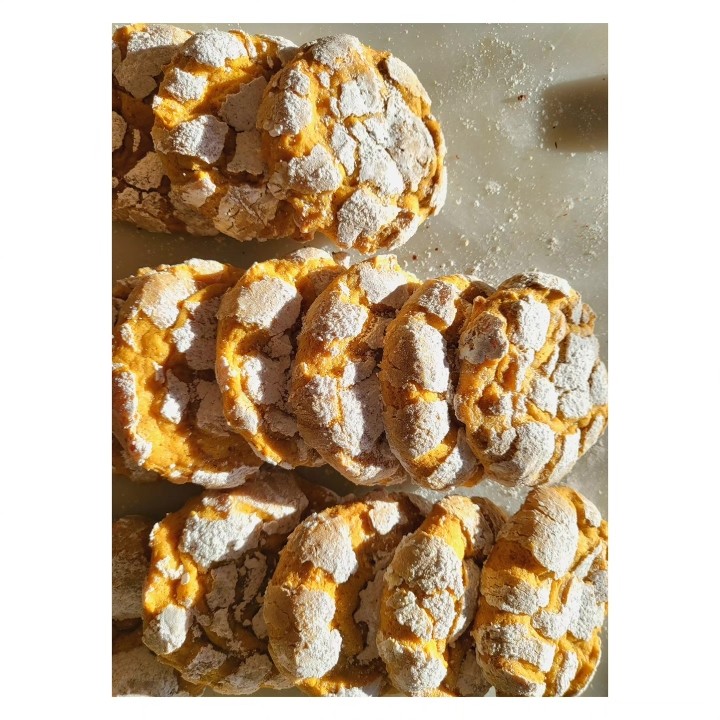 Pumpkin-Orange Peel Cookie