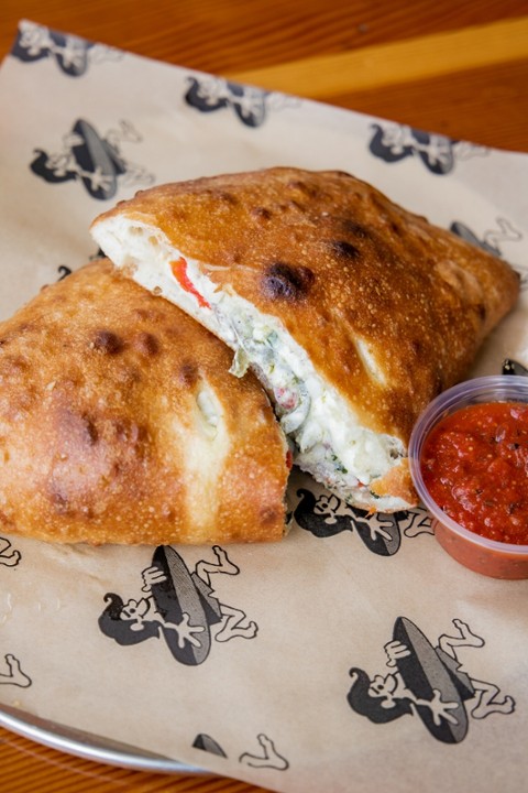 L.M. Deluxe Calzone.