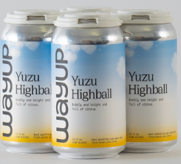 Wayup Yuzu HIghball Hopewell Brewing