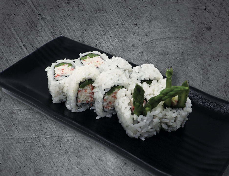 Asparagus & Krab Roll