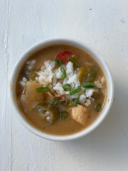 Cup Chicken Sausage Gumbo