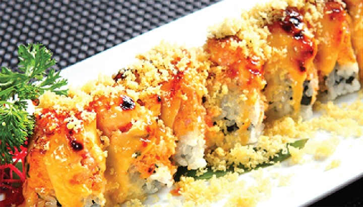 Baked Salmon Roll