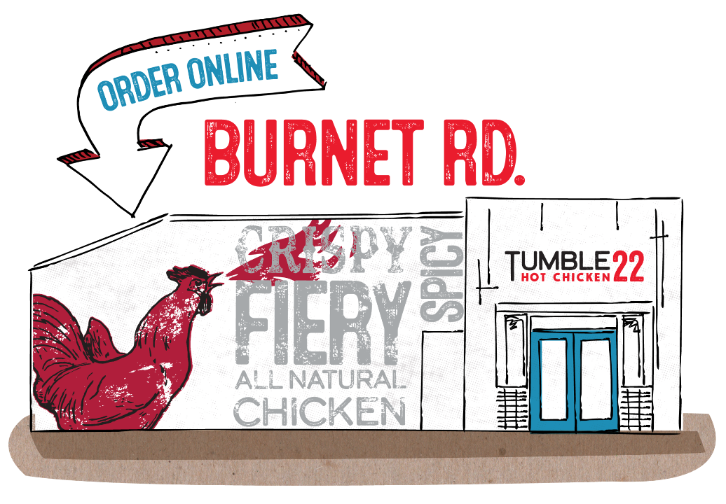 Tumble 22 Hot Chicken Burnet Road