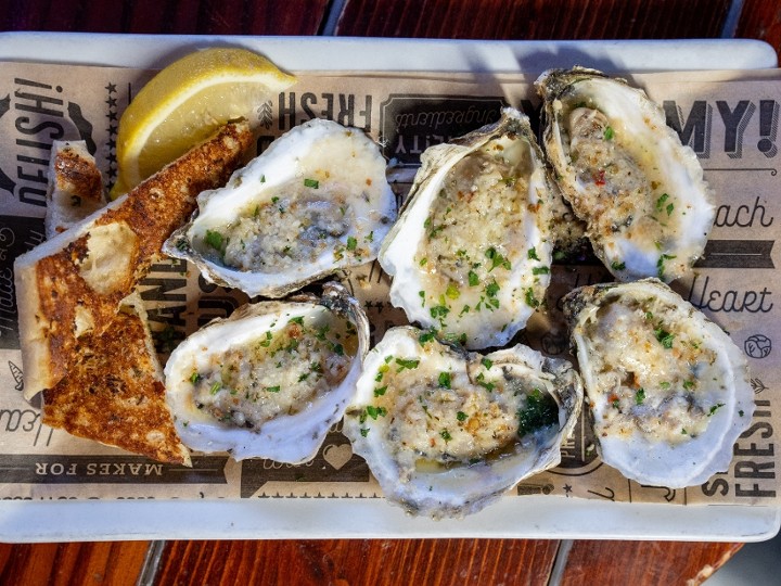 Charbroiled Oysters 1 dozen