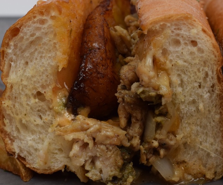 Jerk Chicken Cheesesteak