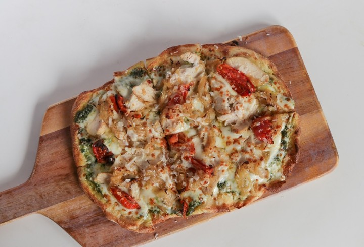 CHICKEN PESTO FLATBREAD