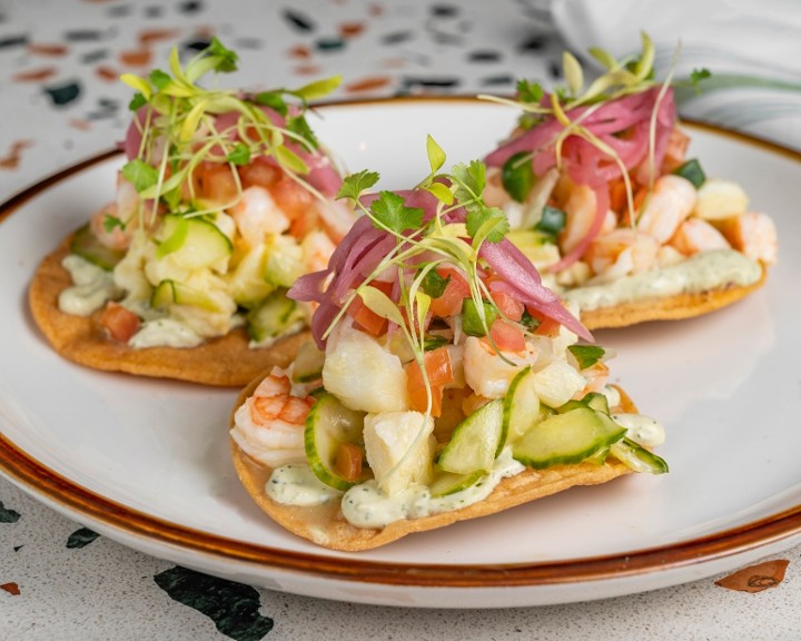 Ceviche Sliders*