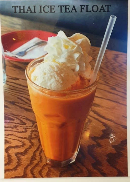 Thai Tea Float