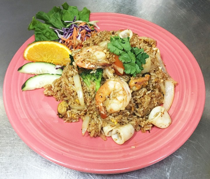 Chili Fried Rice Seafood