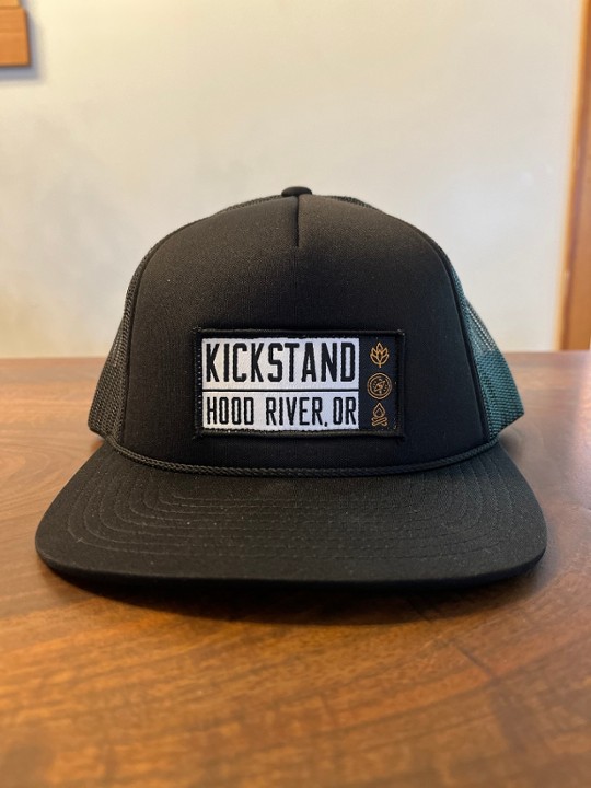 Black "KickStand" Trucker Hat