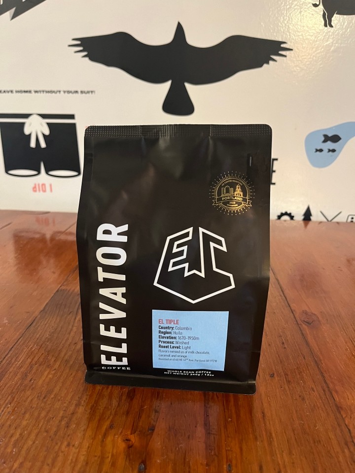 Elevator Colombia, 12oz beans