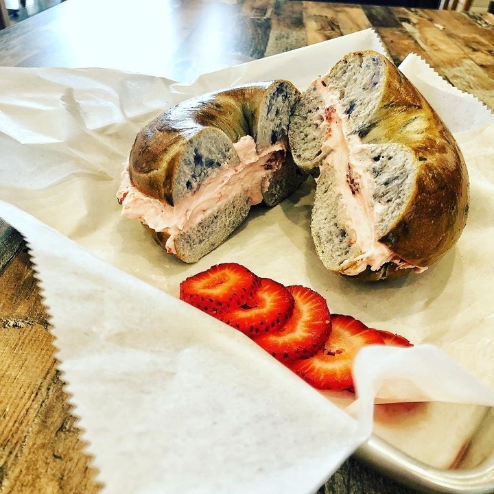 Flavored Cream Cheese Bagel