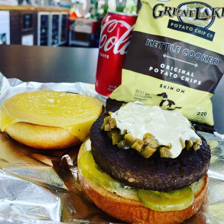 Olive-peño Burger