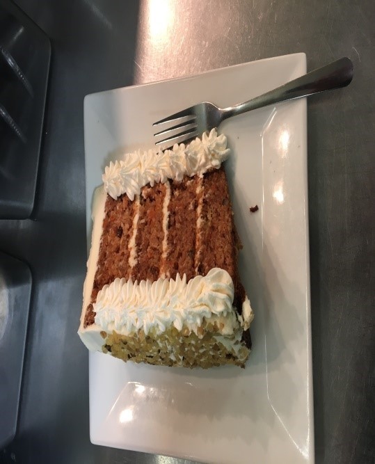 Lucky's Famous "Mile High" Carrot Cake