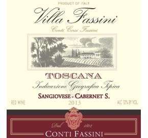 VILLA FASSINI TOSCANA'19  i.g.t. Supertuscan  12%