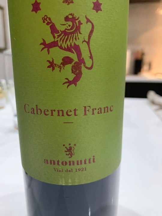 83 CABERNET FRANC’22 d.o.c., Antonutti, Friuli   14.%