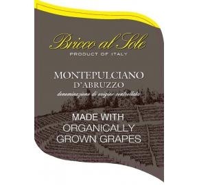 Montepulciano D'Abruzzo’20  d.o.c. Certified Organic non GMO  Bricco al Sole Italy, 13%