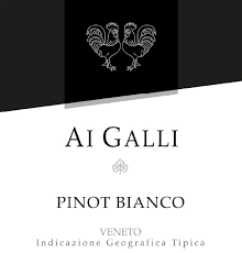 90 PINOT BIANCO i.g.t.  Ai Galli  Pramaggiore, Veneto Italy 13%