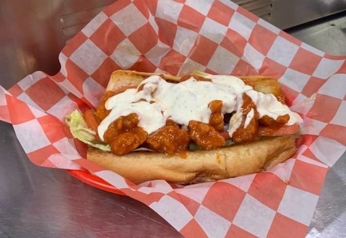 FEATURE!! Buffalo Chicken Po-Boy