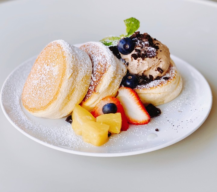 Nutellamisu Mousse Souffle Pancake 榛子提拉米蘇