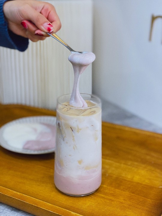 Mochi Taro Milk Tea 米麻糬芋泥奶茶