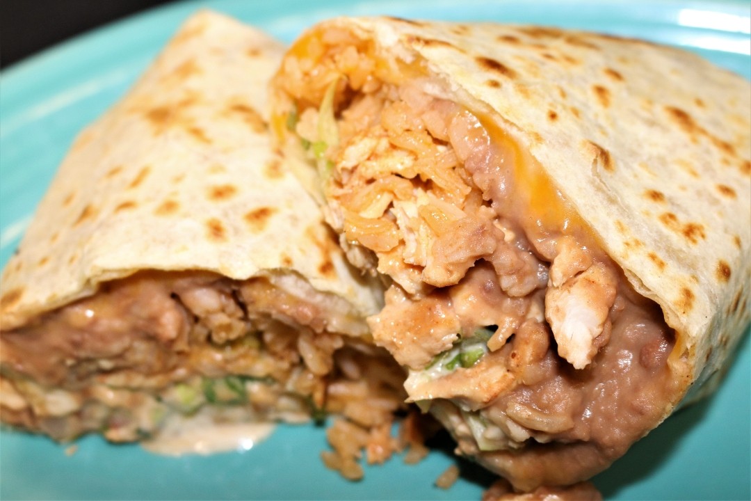 Grilled Chicken Burrito
