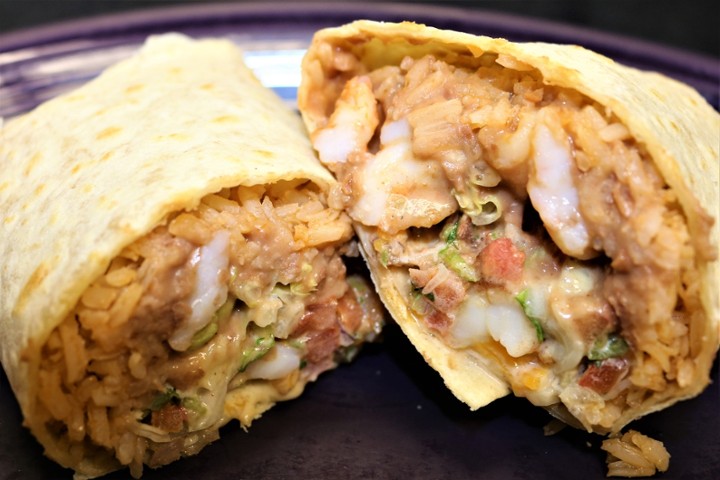 Grilled Shrimp Burrito