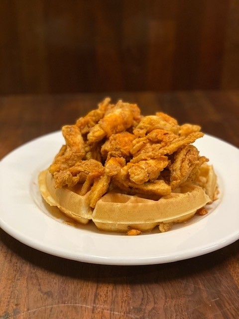 CHICKEN AND WAFFLE