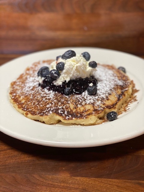 One Blueberry Pancake