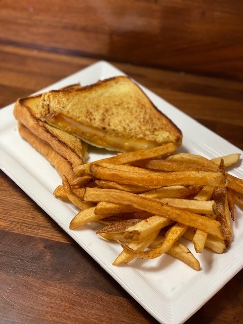 Kid Grilled Cheese &  Fries