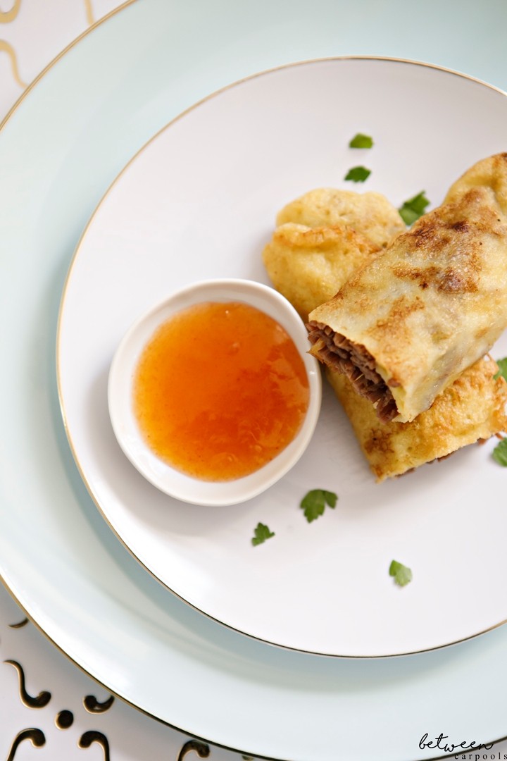 Pulled Beef Spring Roll