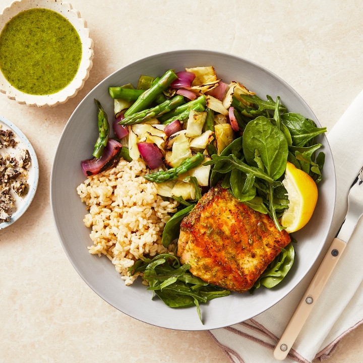 Spring Salmon Bowl