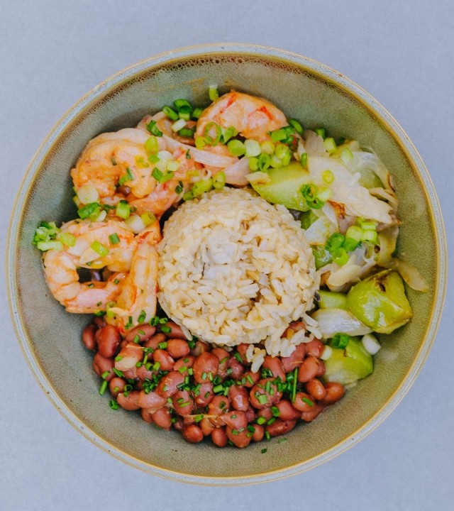 Shrimp al Ajillo Rice & Bean Bowl