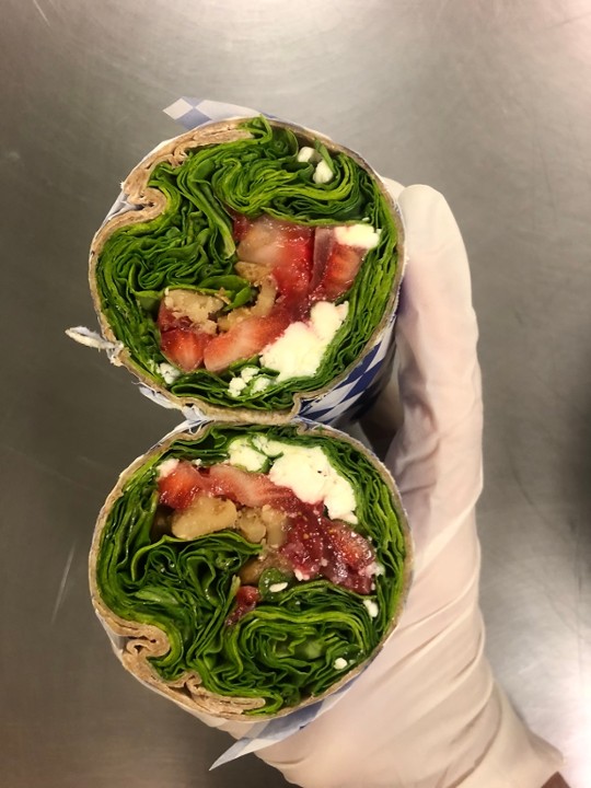 Balsamic Spinach Wrap