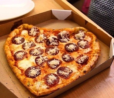 HEART SHAPED PIZZA LARGE
