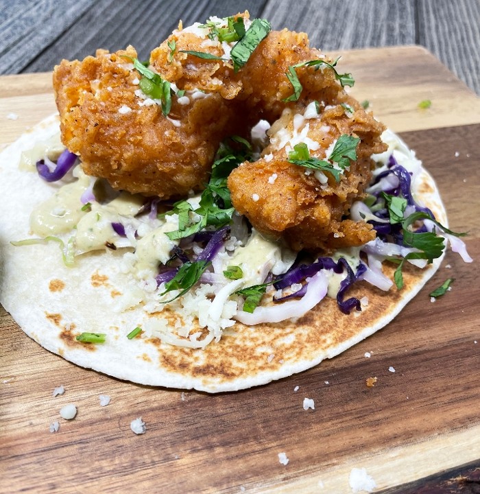 Fried-Shrimp Taco