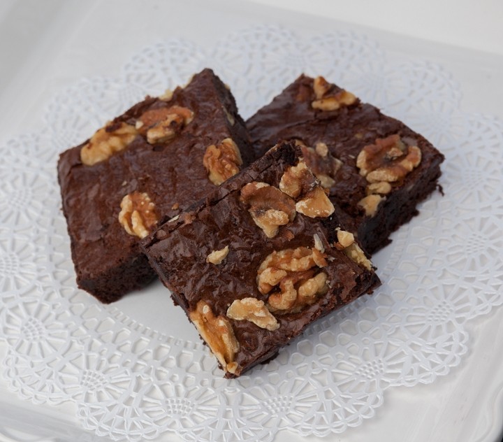 Double Fudge Brownie with Nuts (GF/DF)