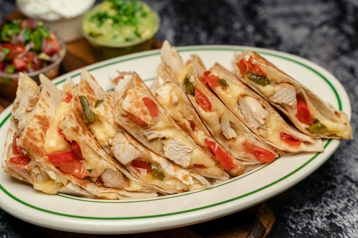 Chicken & Bell Pepper Quesadillas