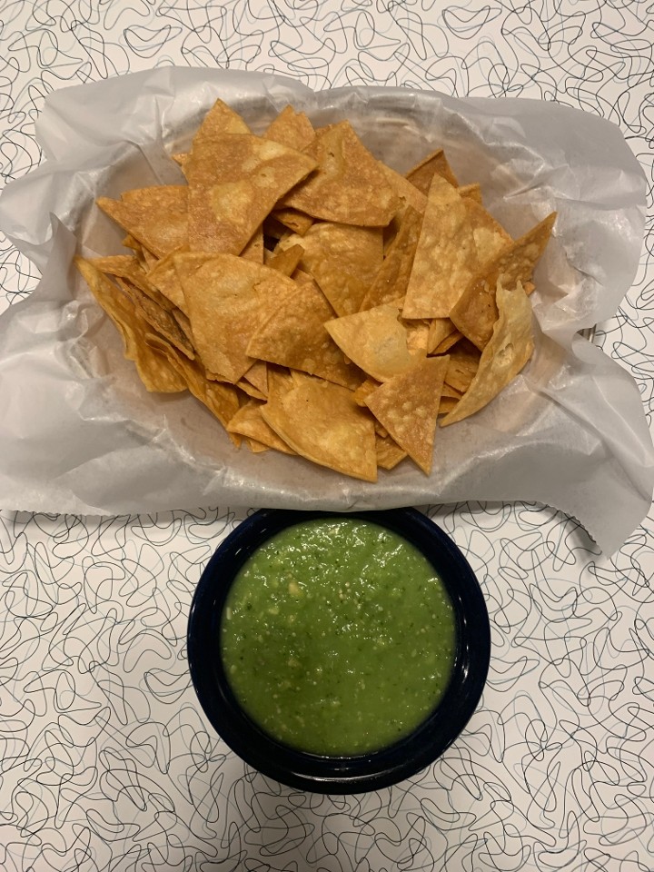Chips & Salsa Verde