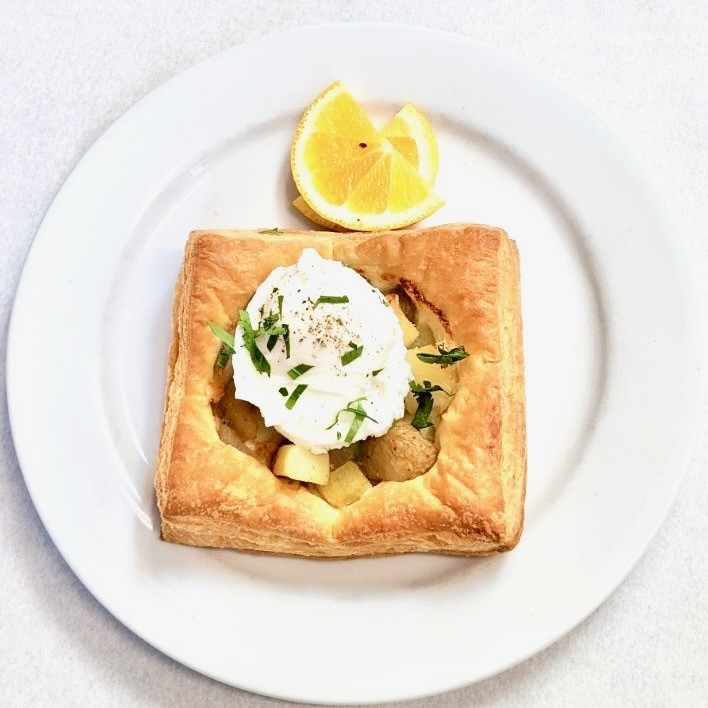 potato tart breakfast