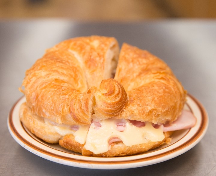Ham or Turkey  & Swiss Croissant