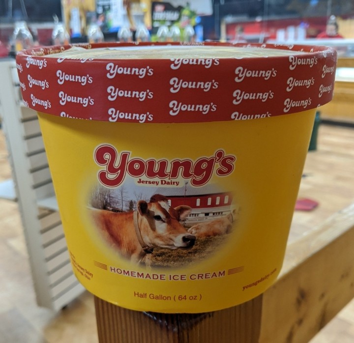 1/2 Gallon of Young's Ice Cream