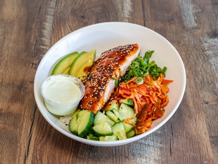 Teriyaki Salmon Bowl