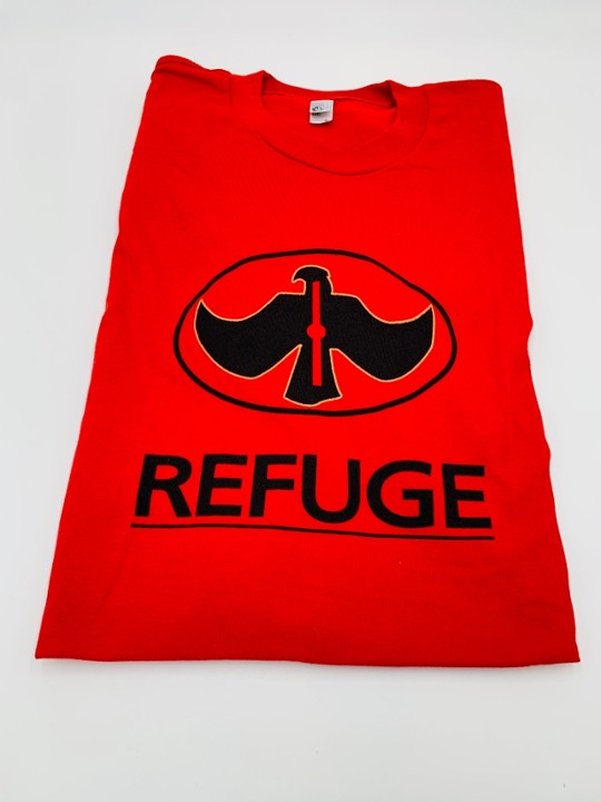 Refuge Mens Red Tee