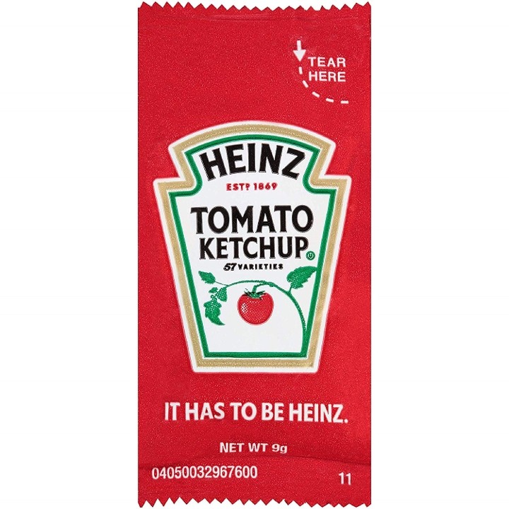 Ketchup, 1 case, 1000 each