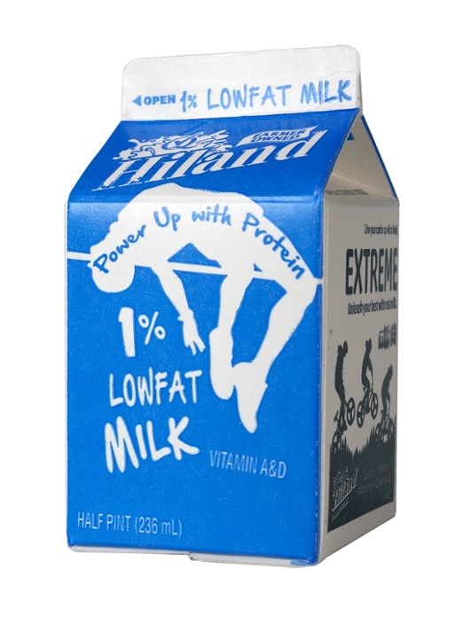 2% Milk, Half Pint, 8 oz.