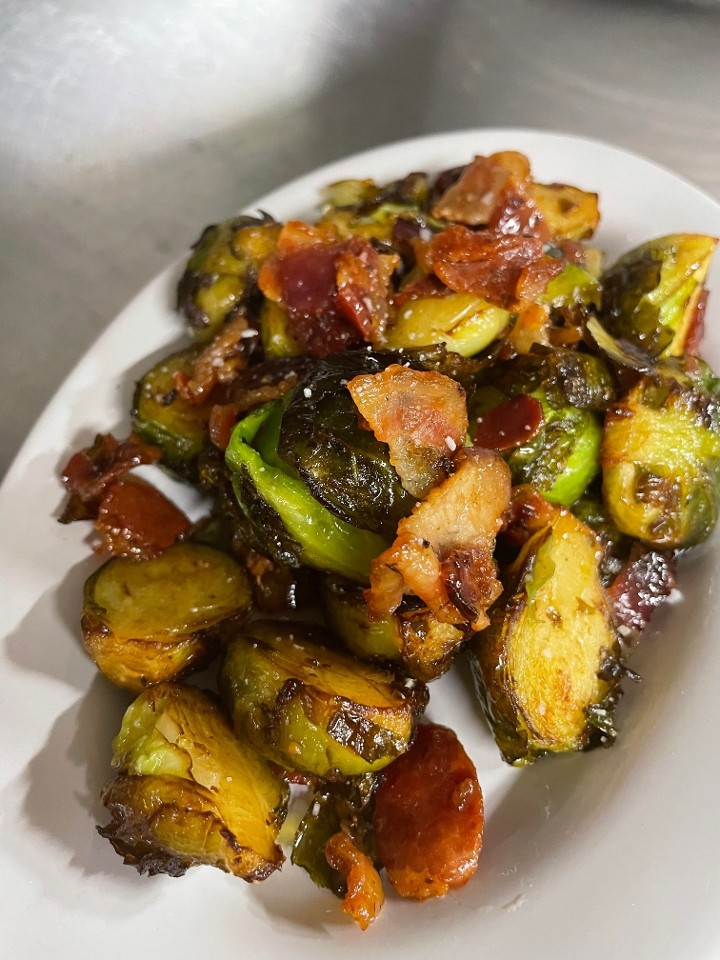 Bourbon Bacon Brussel Sprouts (GF)